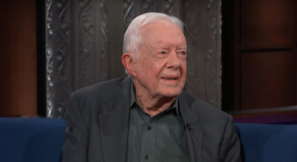 Jimmy Carter To Colbert: ‘Apparently’ America Wanted a Jerk For a President
