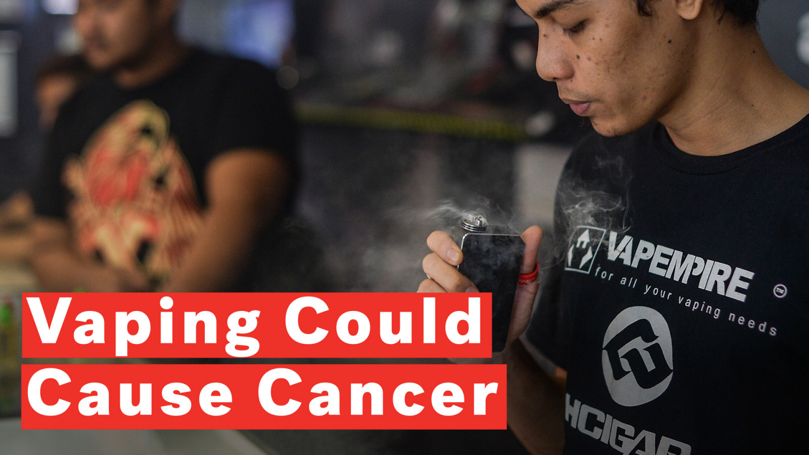 Scientists Warn Against Breathing in Secondhand Vape 'Smoke' - Newsweek