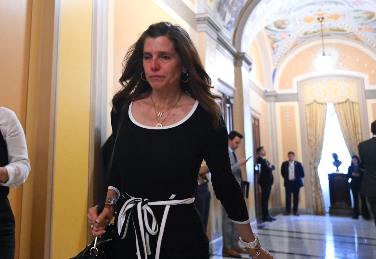 Rep. Nancy Mace after the House Oversight briefing with Jeffrey Epstein victims, September 2025