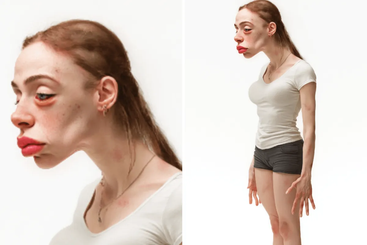 Hunched Over, Distorted Face, Aged Skin: Influencer of the Future ...