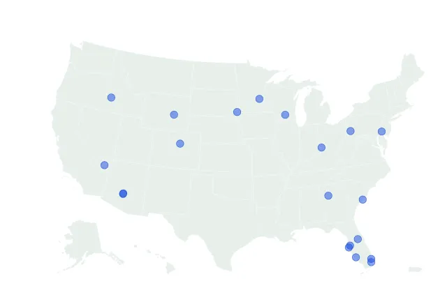 Map Shows Best Places to Retire - Newsweek