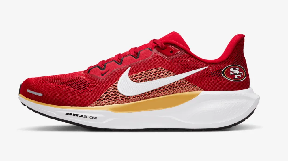 How to Buy San Francisco 49ers Nike Air Pegasus 41 Sneakers: Shop