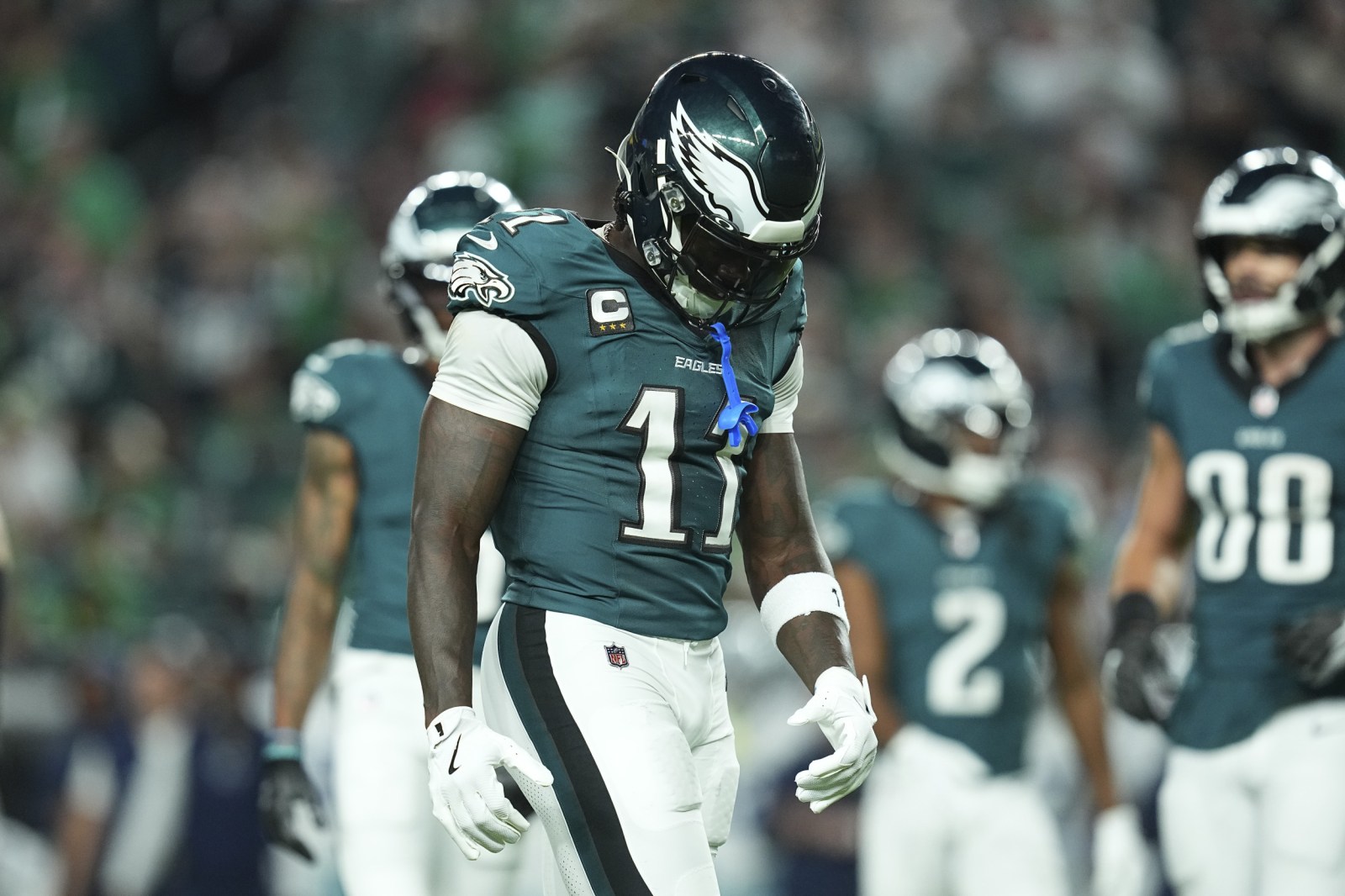 Host Drops Bold Take on Eagles' A.J. Brown - Newsweek