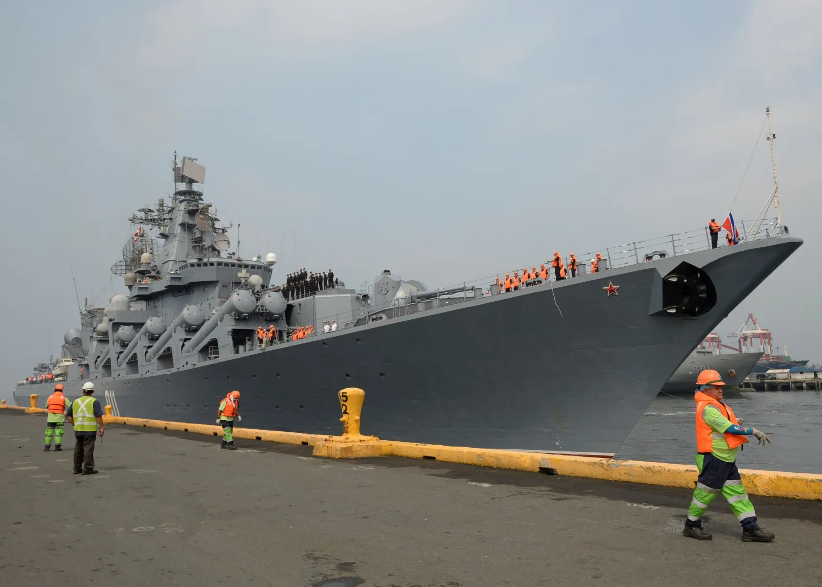 US Ally Intercepts Russian Navy Missile Cruiser Near Territory