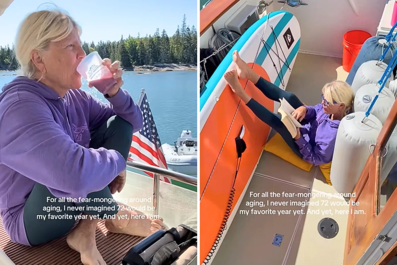 Woman Defies Aging Fear-Mongering by Sharing 72 Is Her ‘Favorite Year Yet’