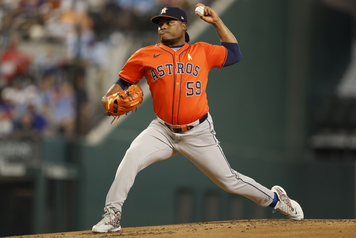 Astros Star Framber Valdez Gets First Big Update of Offseason