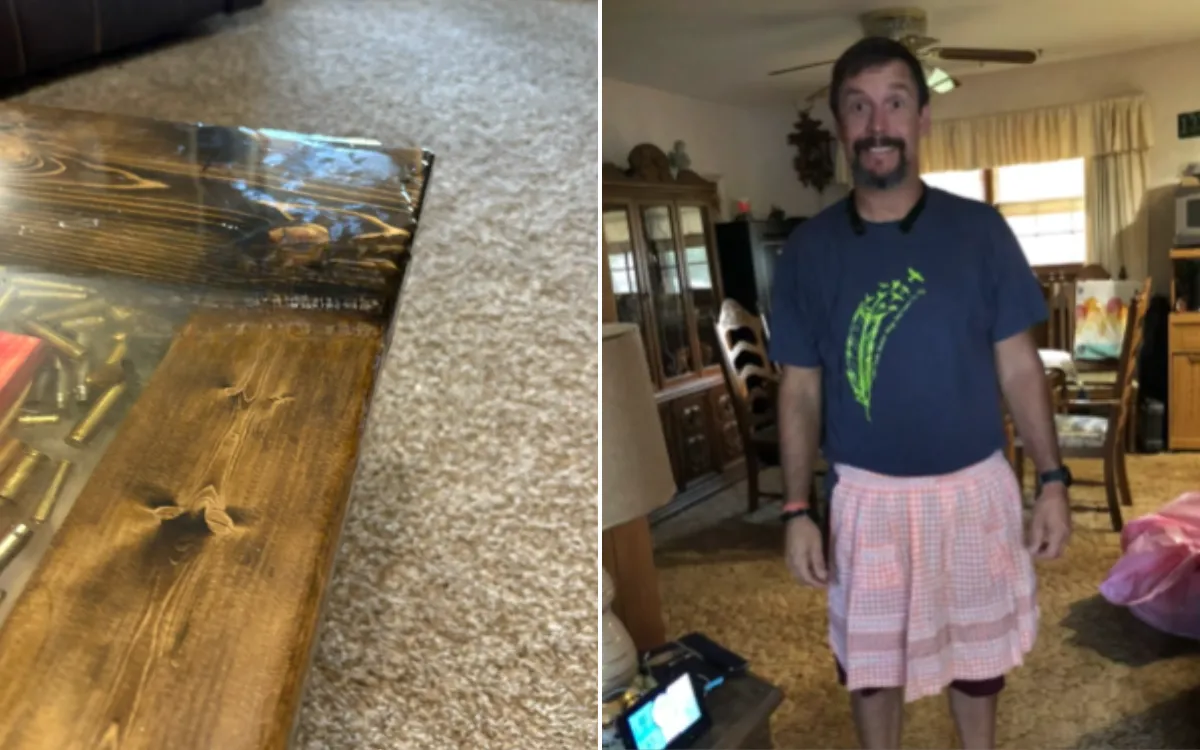 Woman’s Dad Died, Months Later She Noticed Something in Her Coffee Table