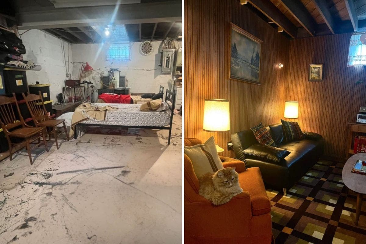 Couple Transforms 100-Year-Old Home’s Storm Shelter Basem… Couple Transforms 100-Year-Old Home’s Storm Shelter Basem…