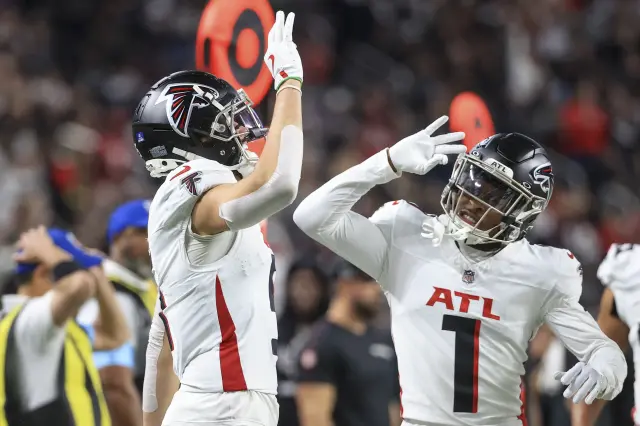 Falcons Drake London Darnell Mooney