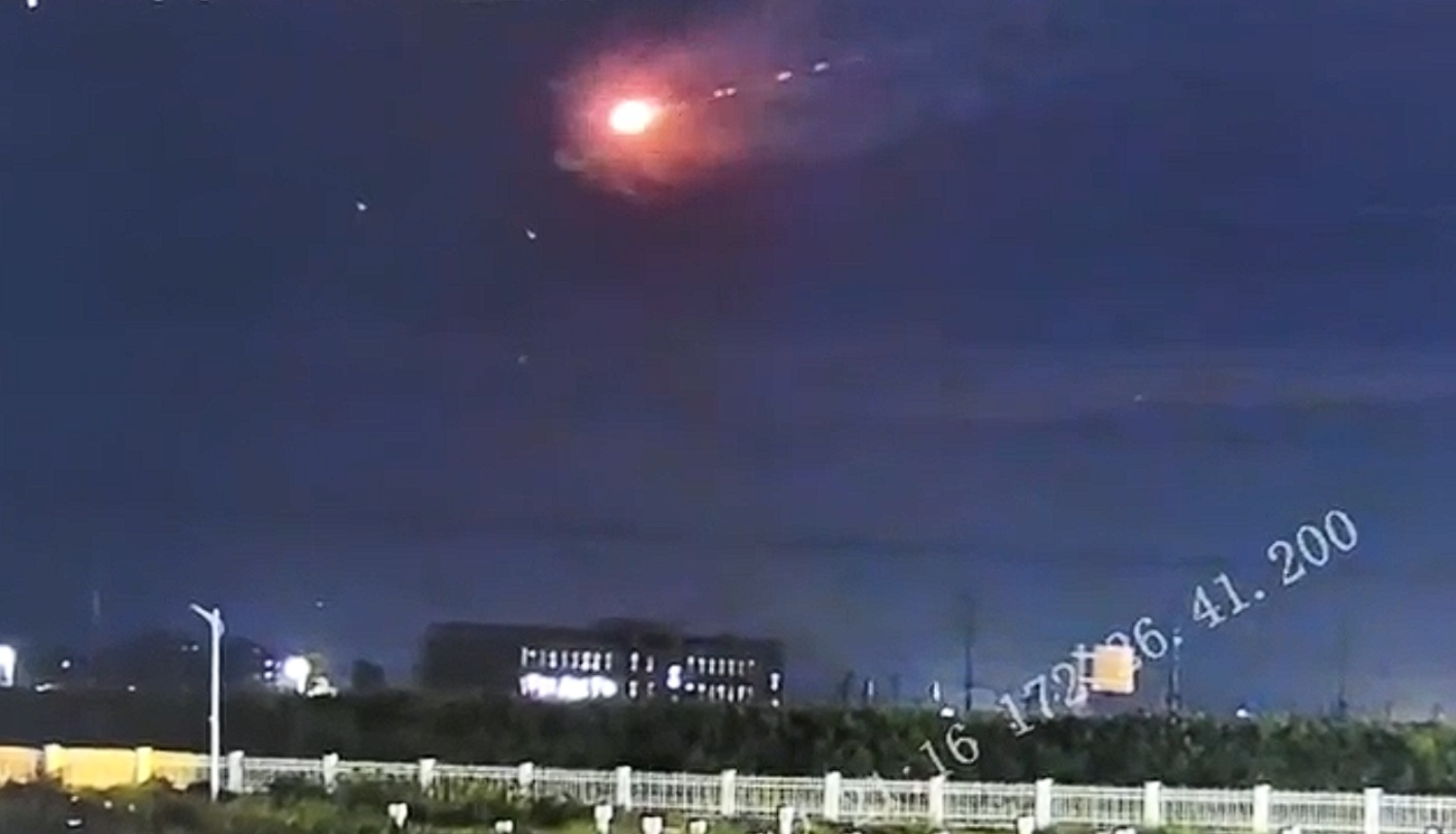 Videos Appear To Show Missiles Fired at 'UFO' in China - Newsweek