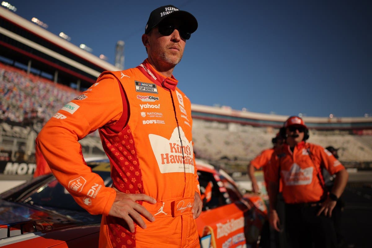 Denny Hamlin Makes Rare Admission After Battling Bubba Wallace at Kansas