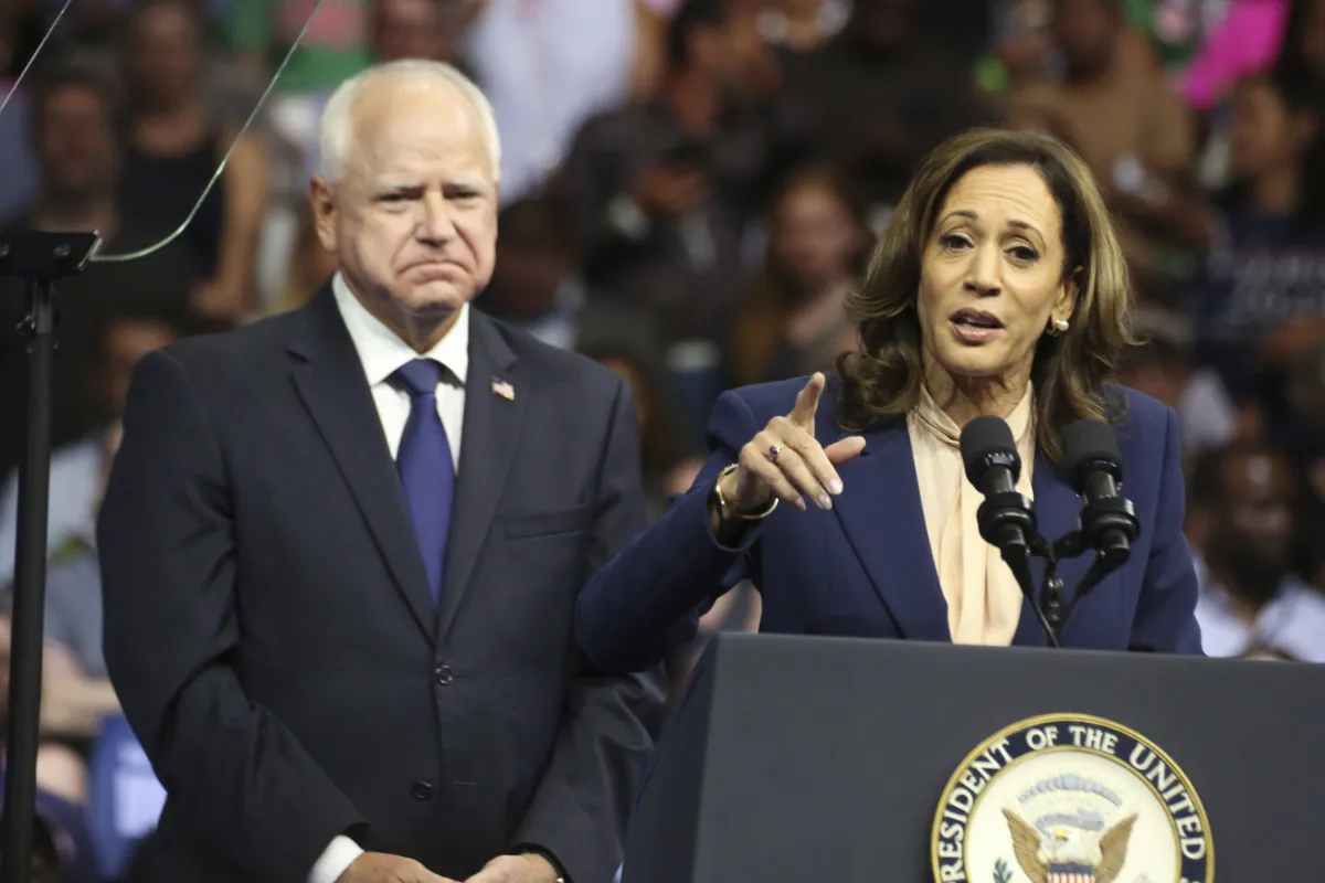 Kamala Harris Reveals Tim Walz Was Not First Choice for Running Mate ...
