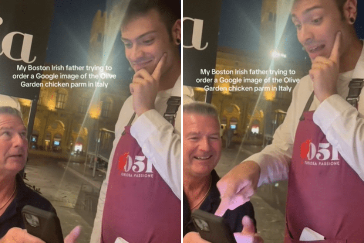 Boston Man Orders Olive Garden Dish in Italy—Waiter's Response Is Priceless