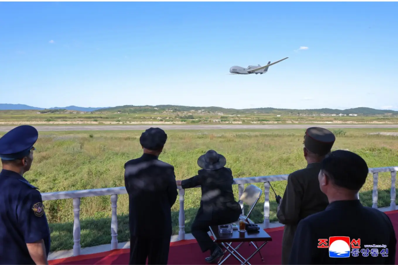 North Korea’s Copycat US Drone Takes Flight As Kim Jong Un Watches On ...