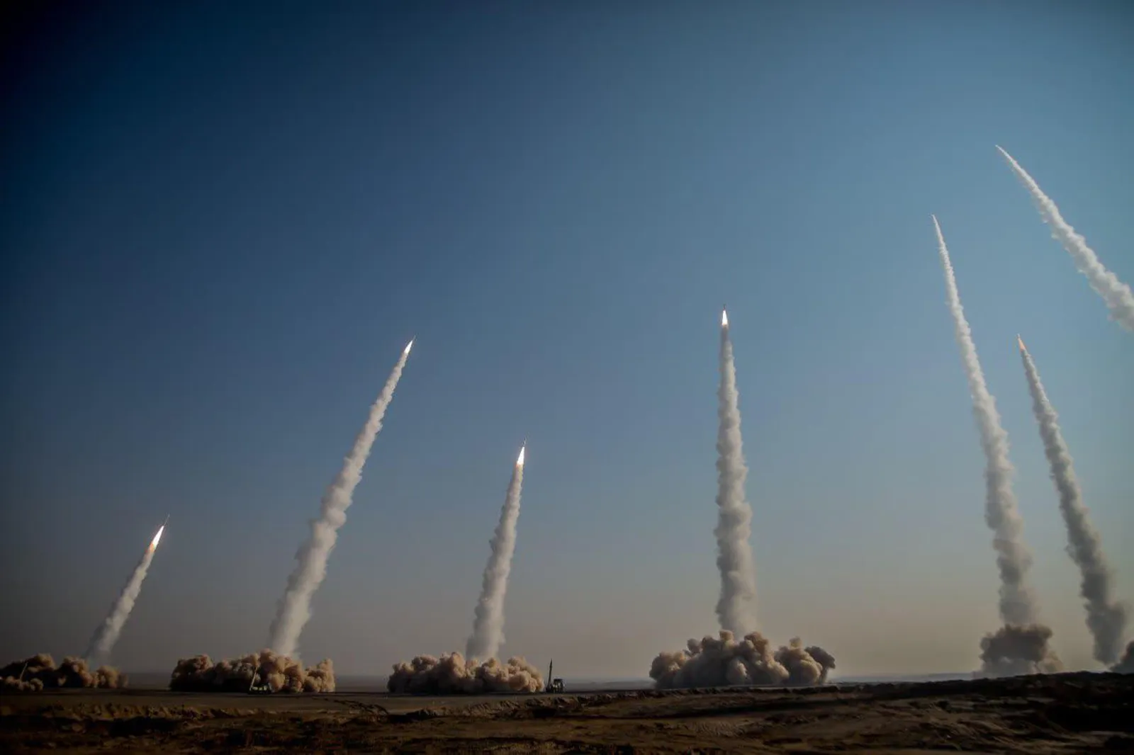 Iranian Missile Launch