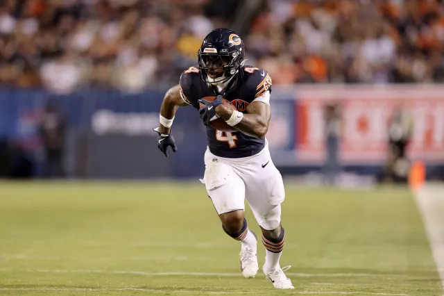 Chicago Bears running back De’Andre Swift