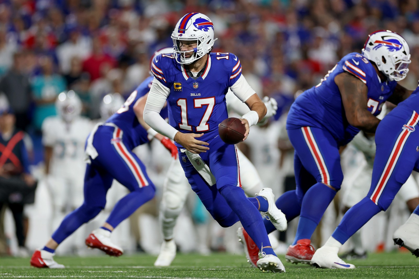 Bills QB Josh Allen Could Face NFL Punishment for Celebration vs Dolphins - Newsweek