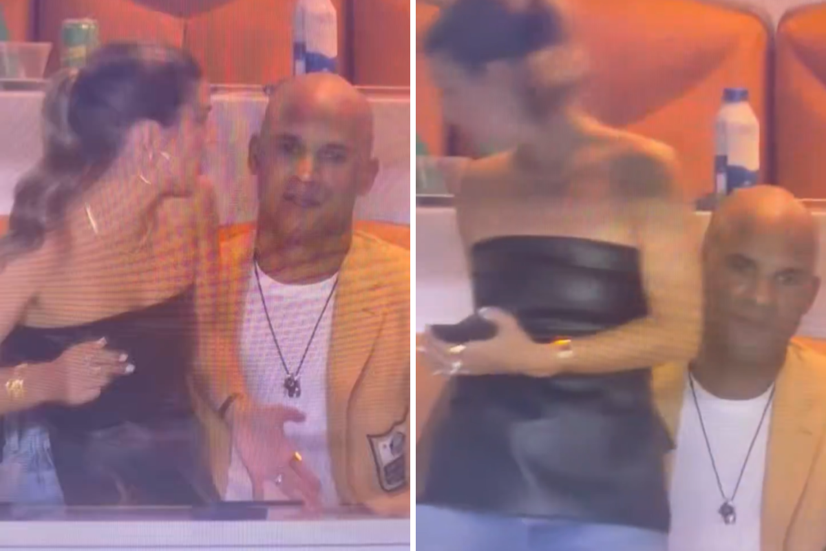 Jason Taylor NFL Kiss Cam Video Goes Viral