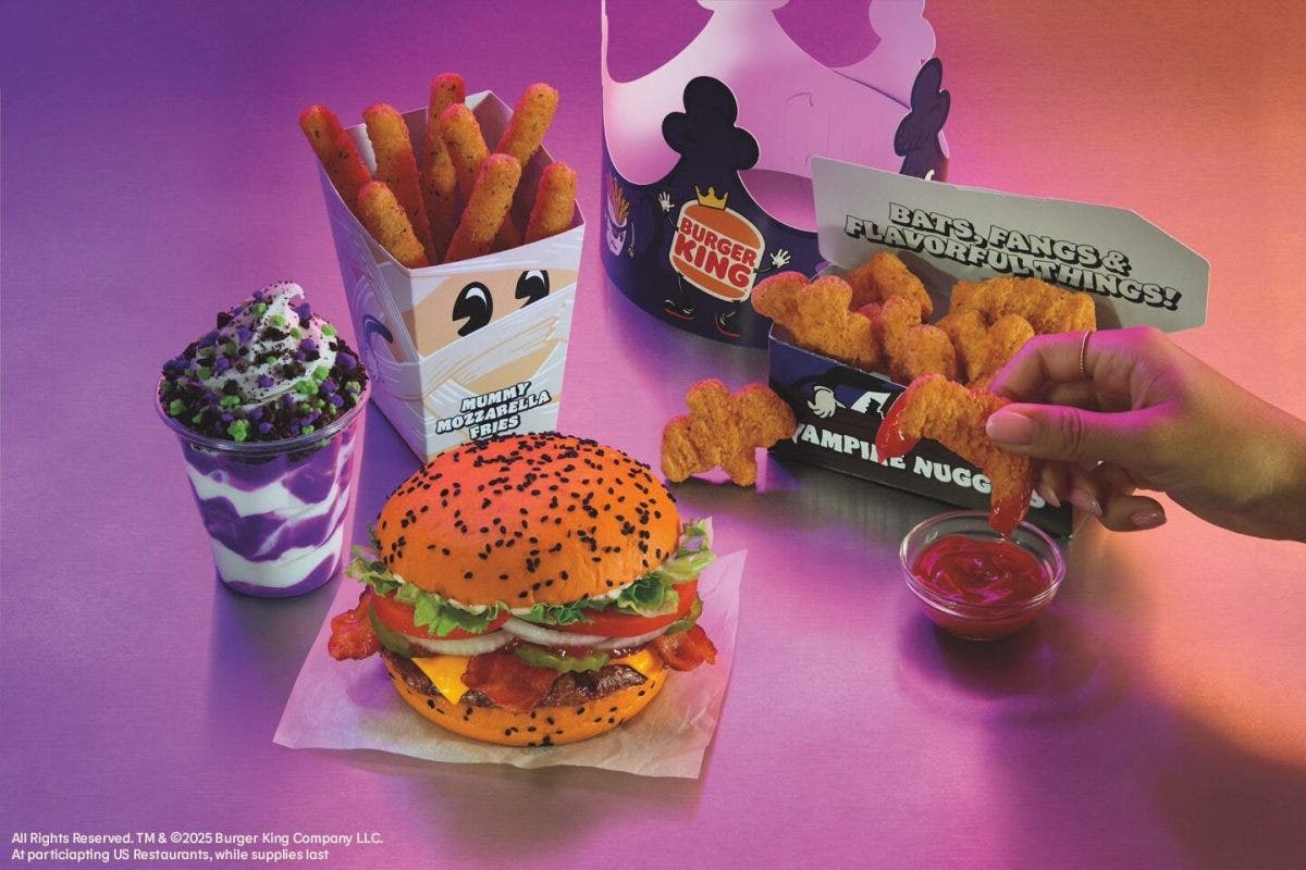 Burger King Launches Limited-Edition Halloween Menu