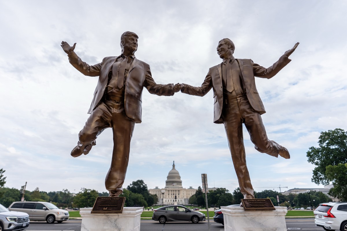White House Responds to Trump-Epstein Statue on National Mall