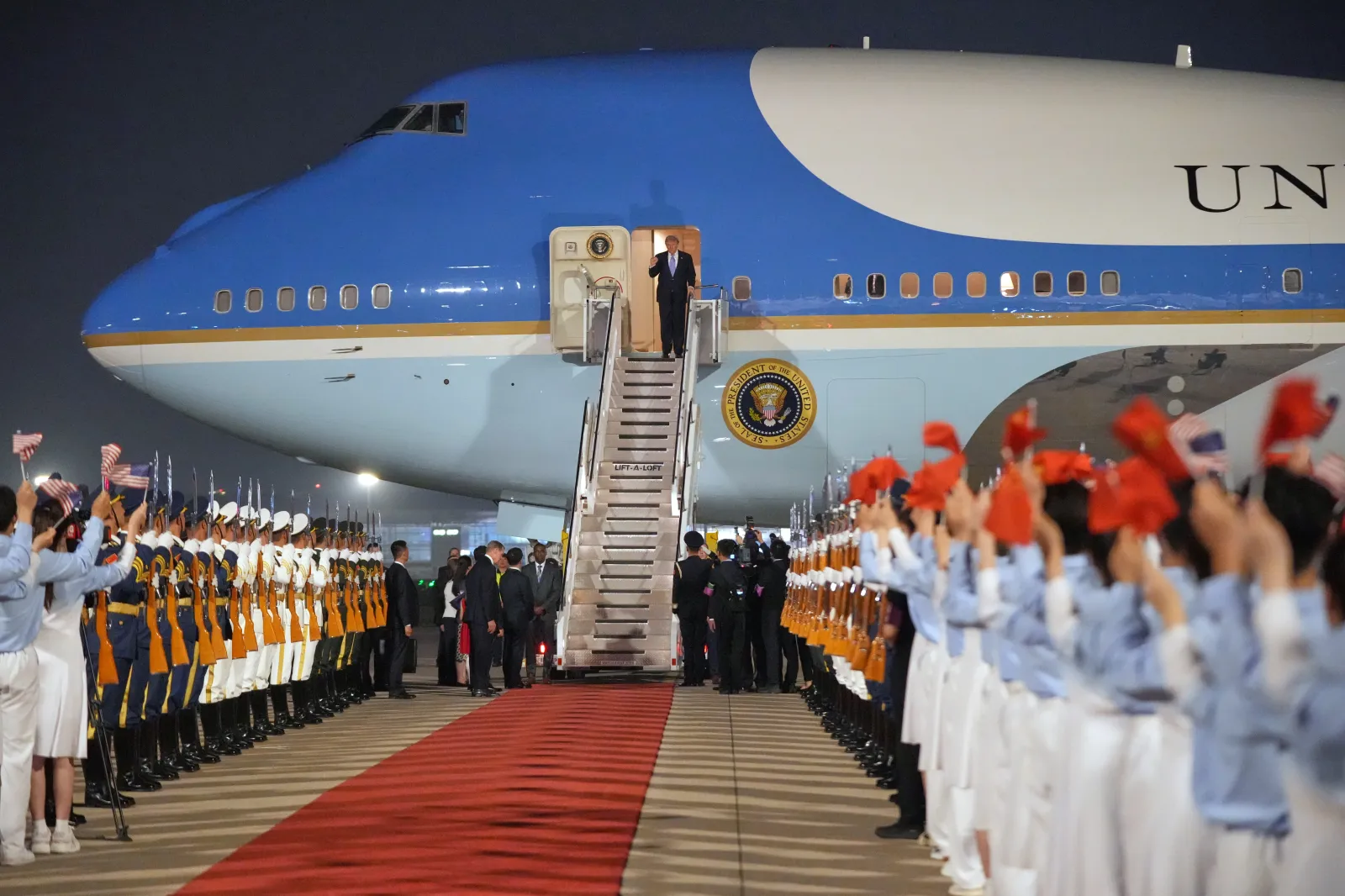 Image for article: Trump’s China Trip in Numbers