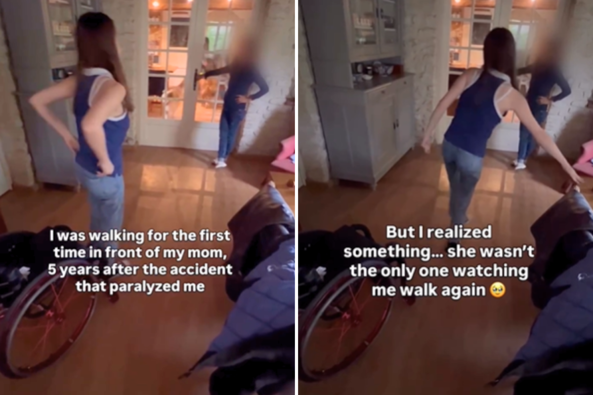 Woman Walks After Being Paralyzed 5 Years Ago—Dog’s Reaction Is Everything