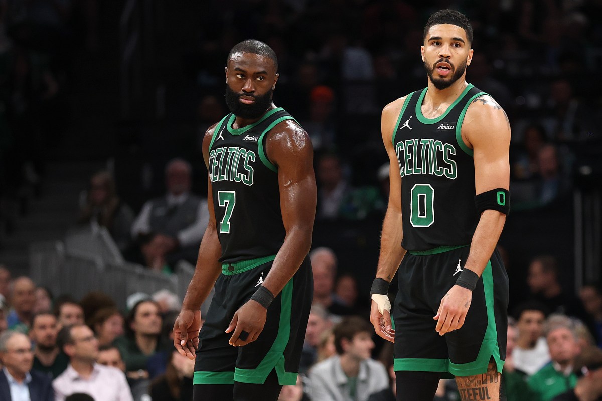 Celtics’ Jaylen Brown speaks on Jayson Tatum’s return