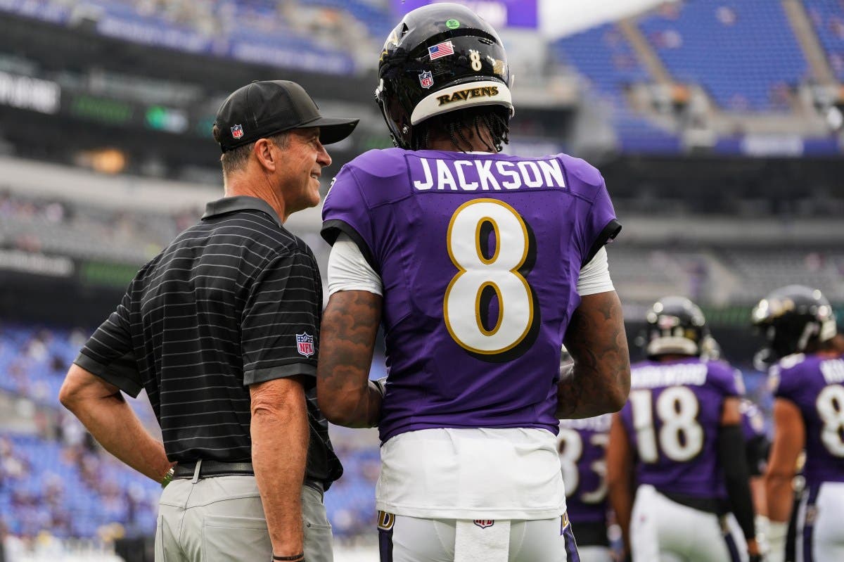 Ravens HC John Harbaugh Gives Concerning Lamar Jackson Injury Update