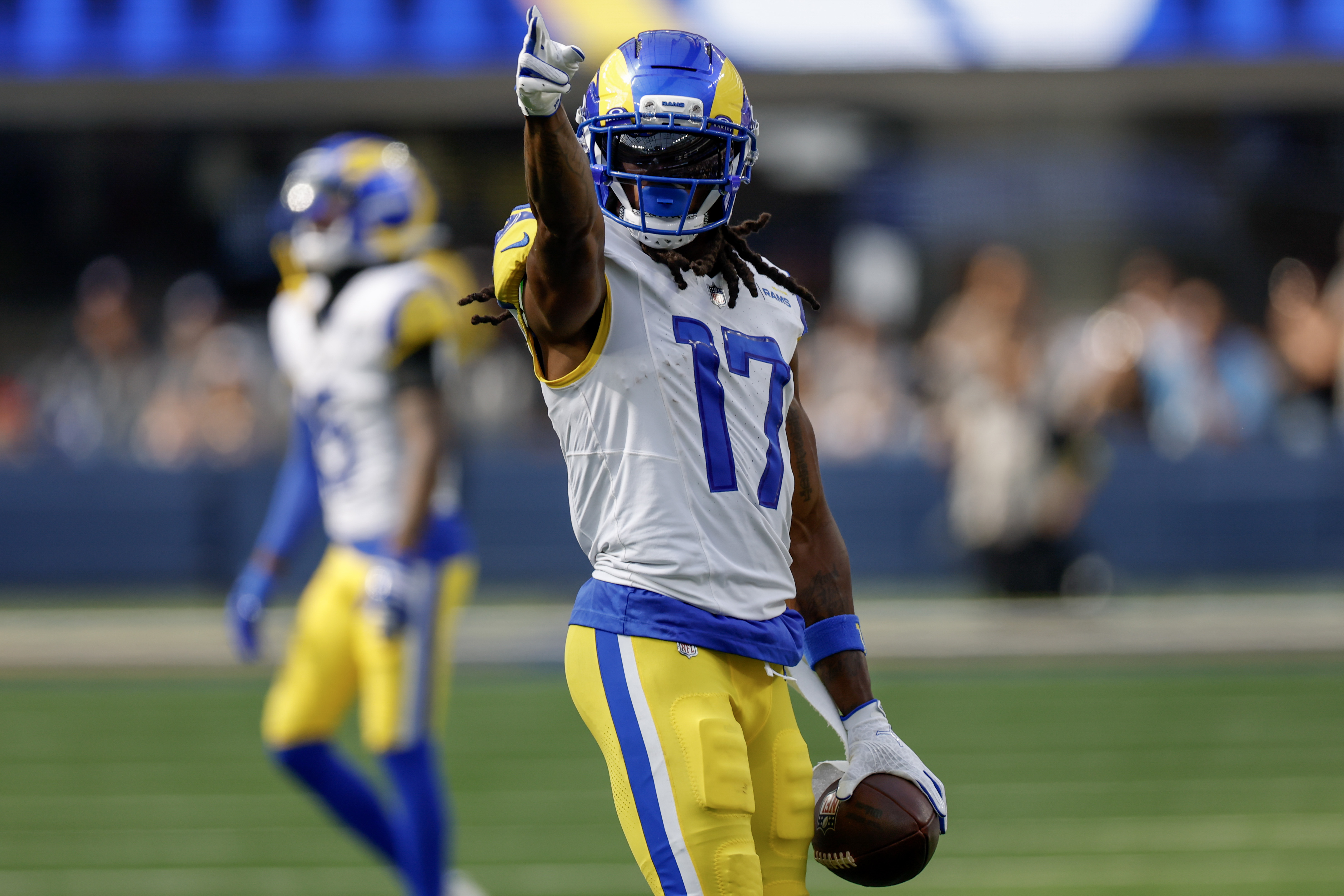 Rams Star Davante Adams Goes Down With Brutal Injury vs Lions