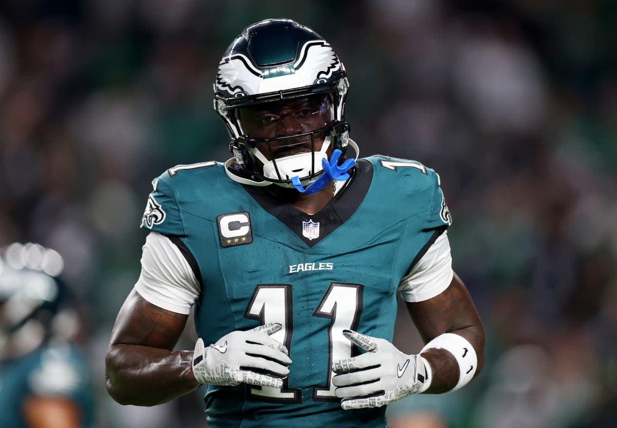 AJ Brown’s Cryptic Eagles Tweet Raises Eyebrows After 2-Catch Game
