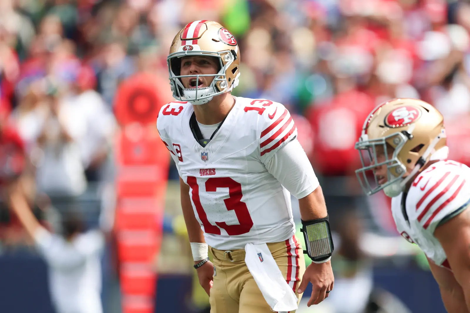 San Francisco 49ers quarterback Brock Purdy