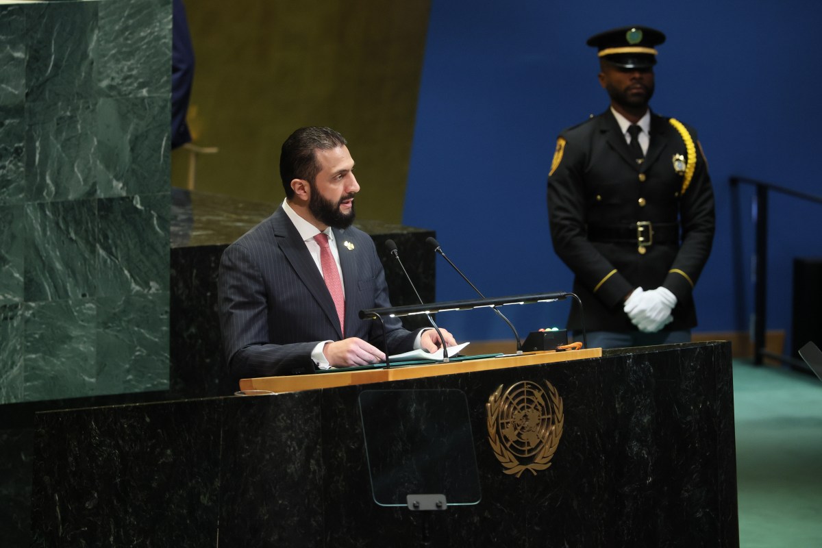 The Battlefield Meets Broadway—Syria’s New Leader Comes to NYC | Opinion