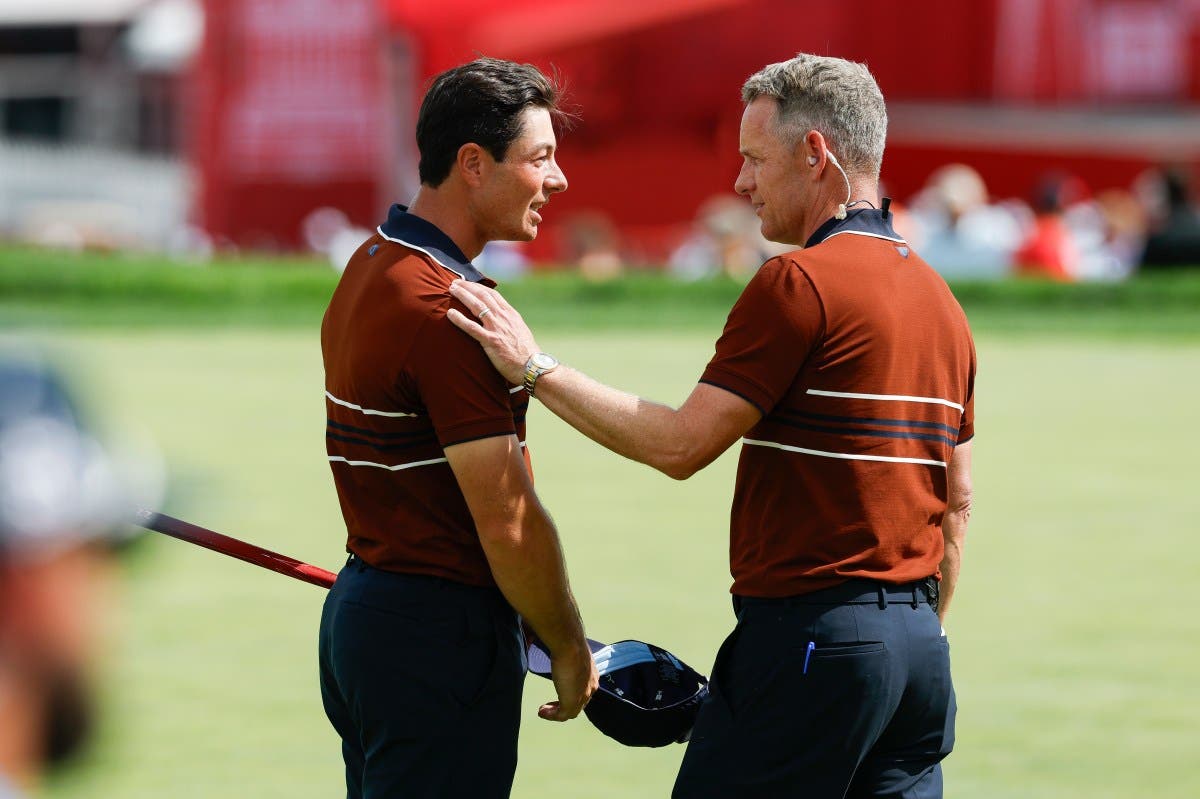 Luke Donald Shares MRI Update on Viktor Hovland’s Neck Injury