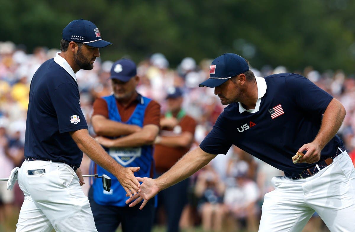 Scottie Scheffler Praises Bryson DeChambeau for Emotional Ryder Cup Boost