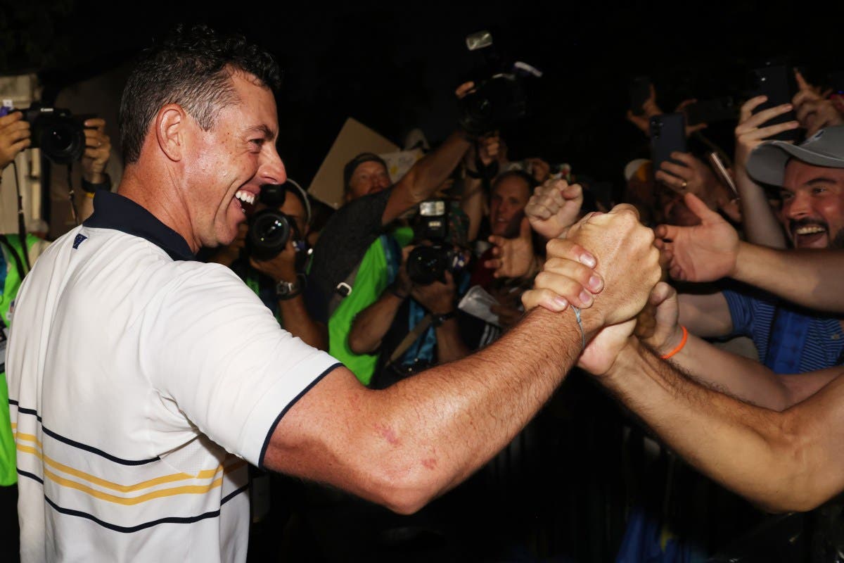 Rory McIlroy Shares Drink With Fans After Delivering on Ryder Cup Promise