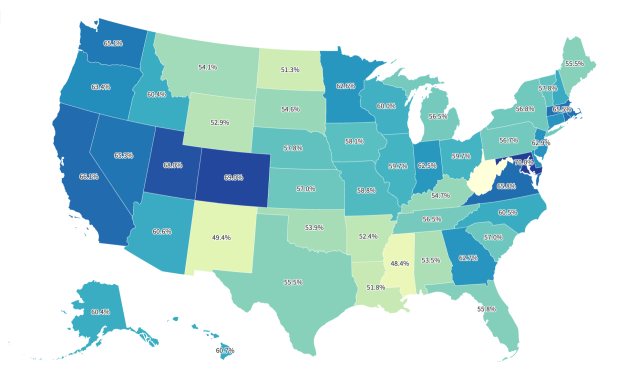 Map Shows Where Falling Mortgages Could Spark Biggest Housing Shift ...