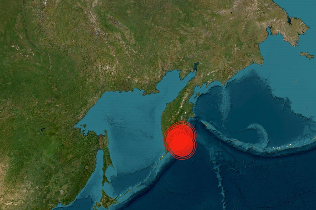 USGS Map Shows Russia Hit With Series of Earthquakes Today: What We Know