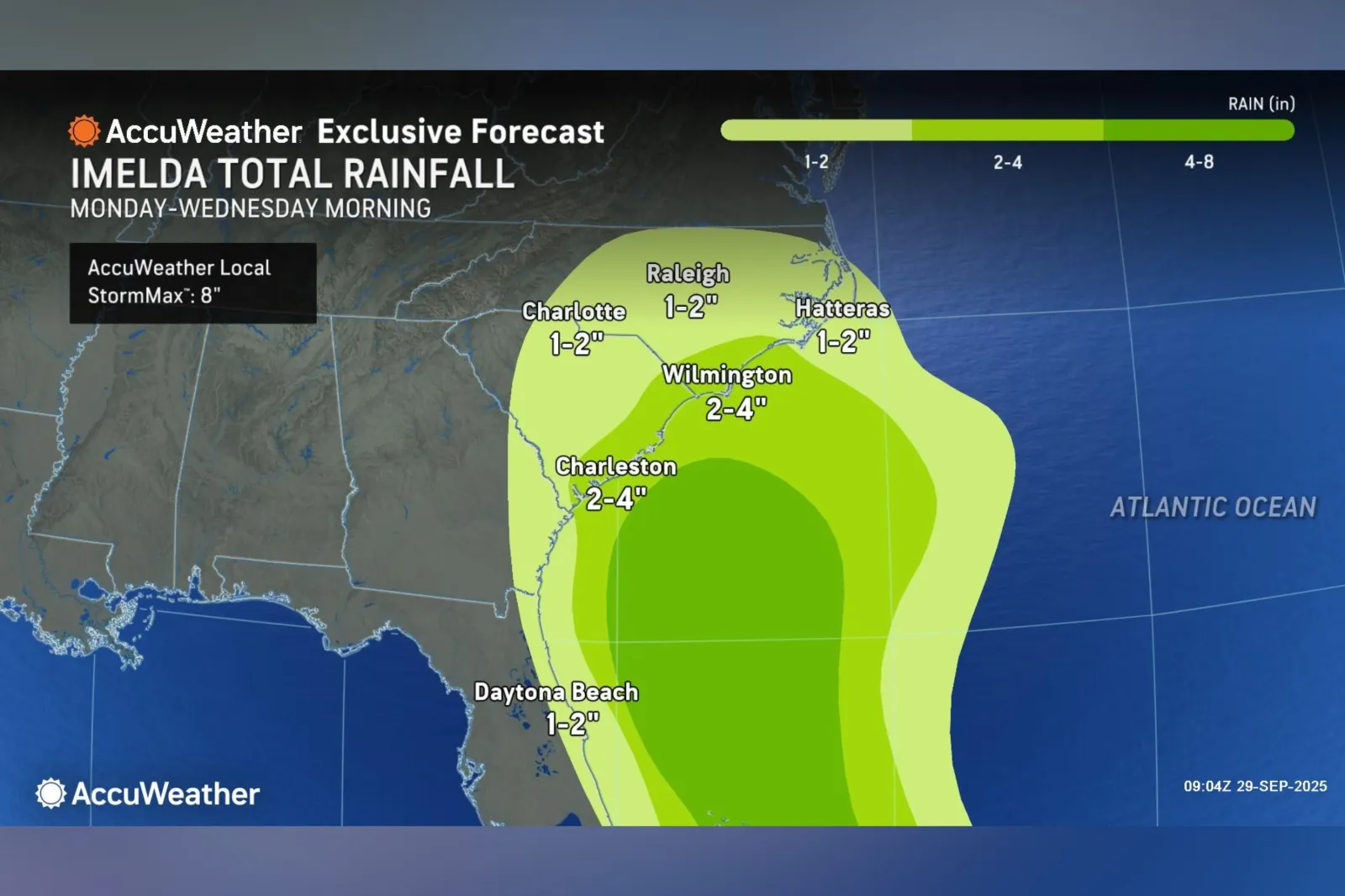 Hurricane Imelda maps show path, expected US impacts - Newsweek