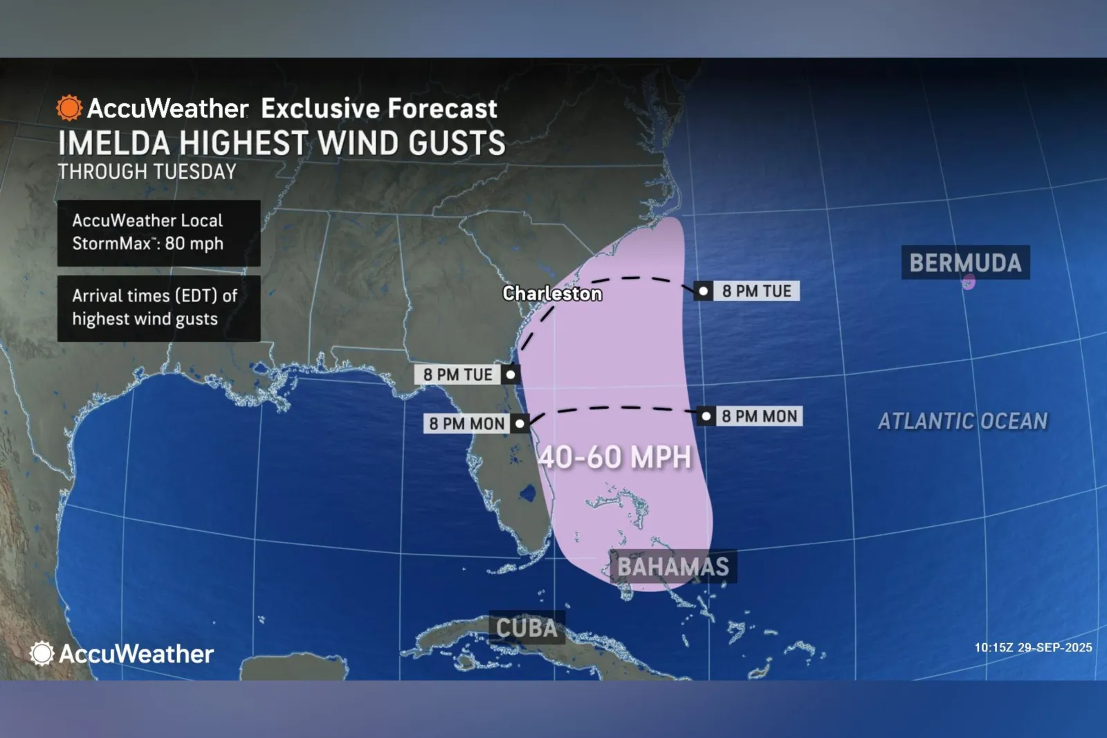 Hurricane Imelda maps show path, expected US impacts - Newsweek