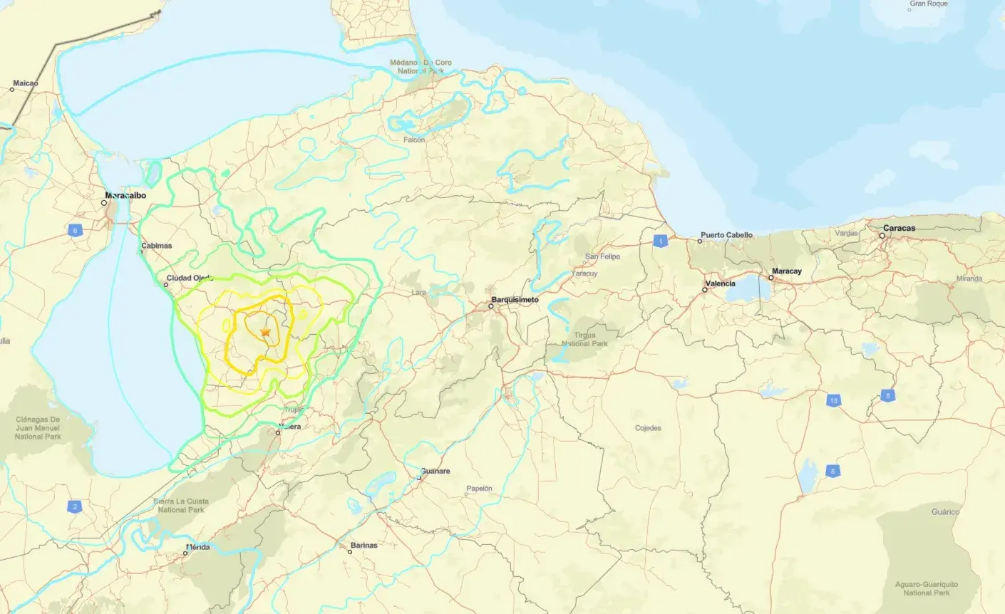 Several Large Earthquakes Rock Venezuela - Newsweek