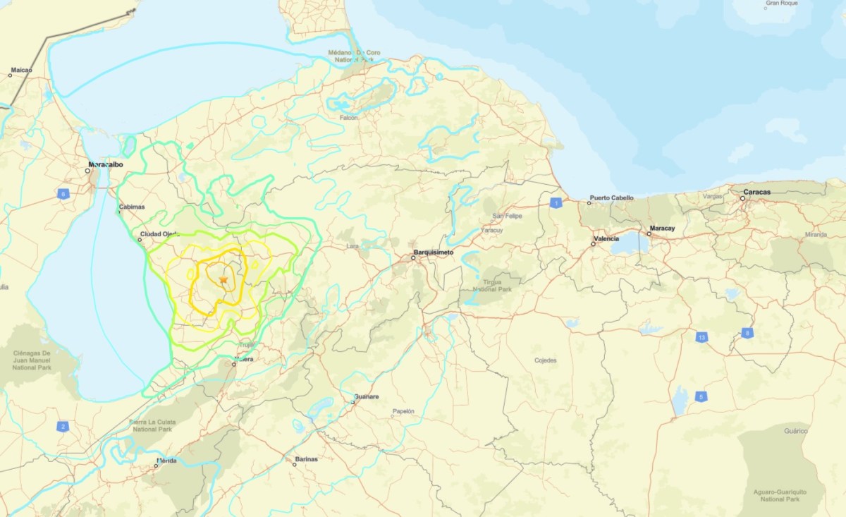 Several Large Earthquakes Rock Venezuela