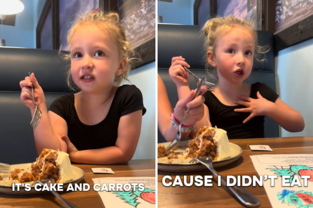Girl’s Petition for Eating Carrot Cake Goes Viral: ‘Healthy for You’