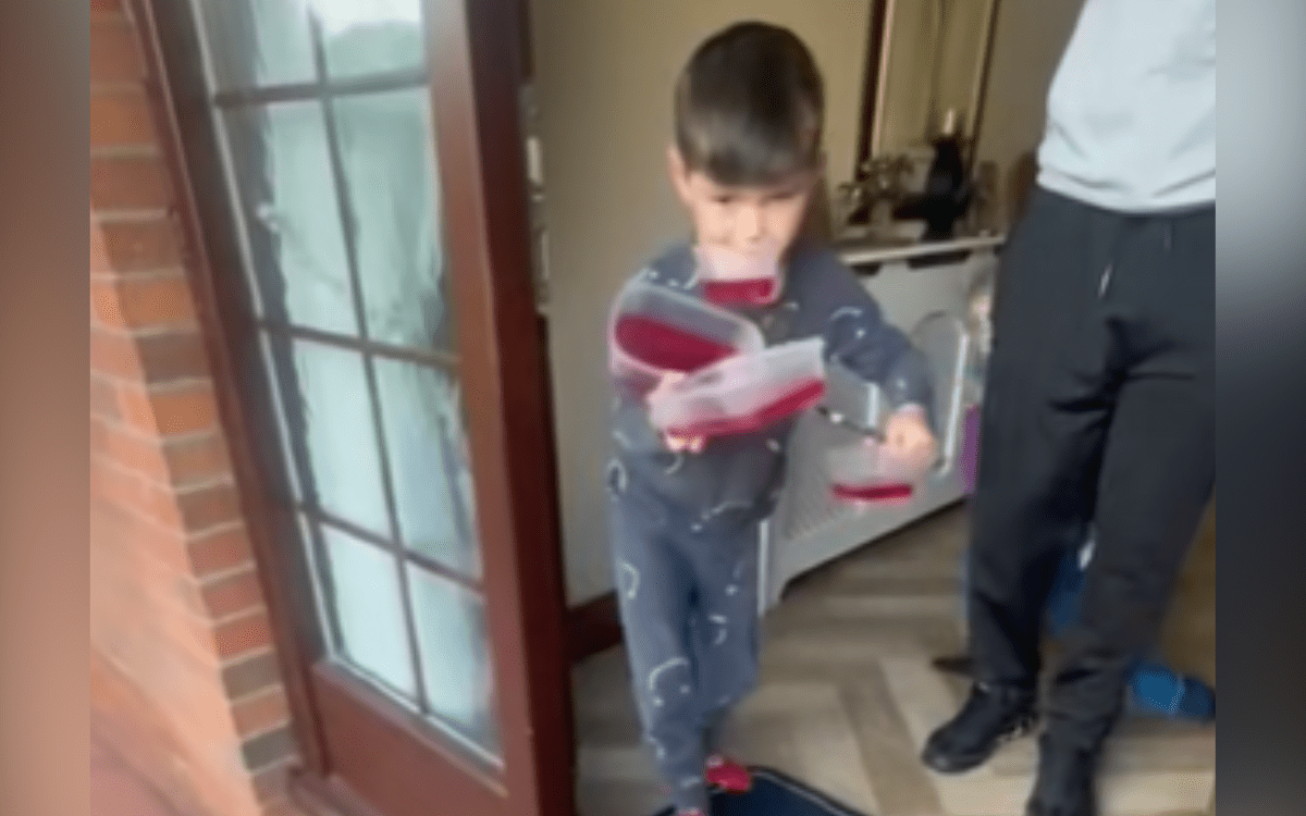 Sweetest Thing Autistic, Nonverbal Boy Does Every Time He Visits Nanny