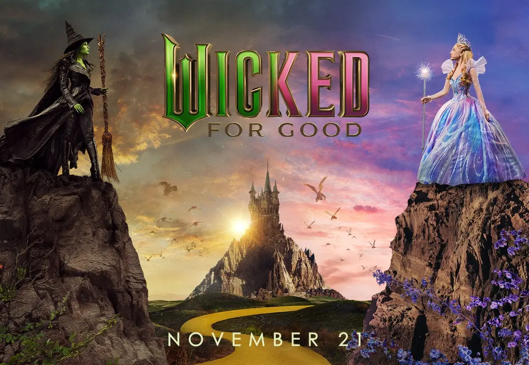 The theatrical poster for Wicked: For Good
