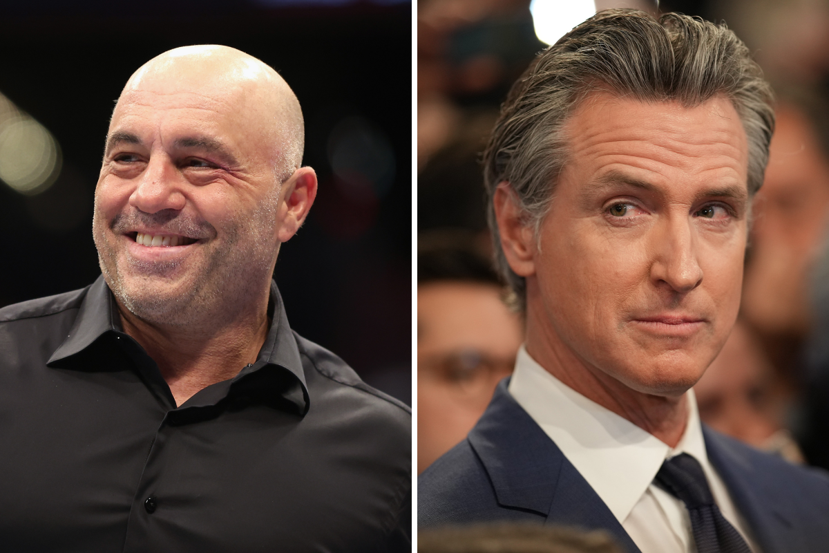 Gavin Newsom Lays Down Challenge to Joe Rogan