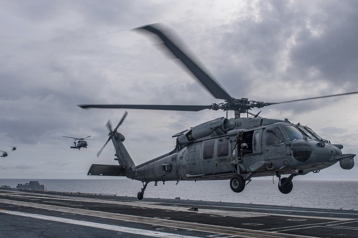 Navy helicopter, fighter jet crashes in South China Sea 'unusual'—analysts
