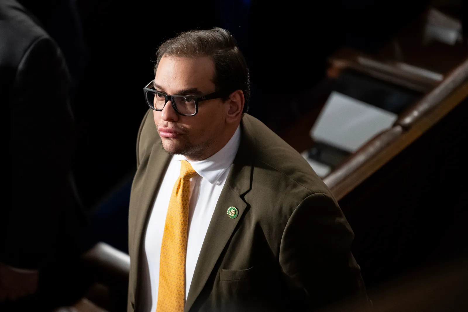 George Santos Reacts To Prison Release