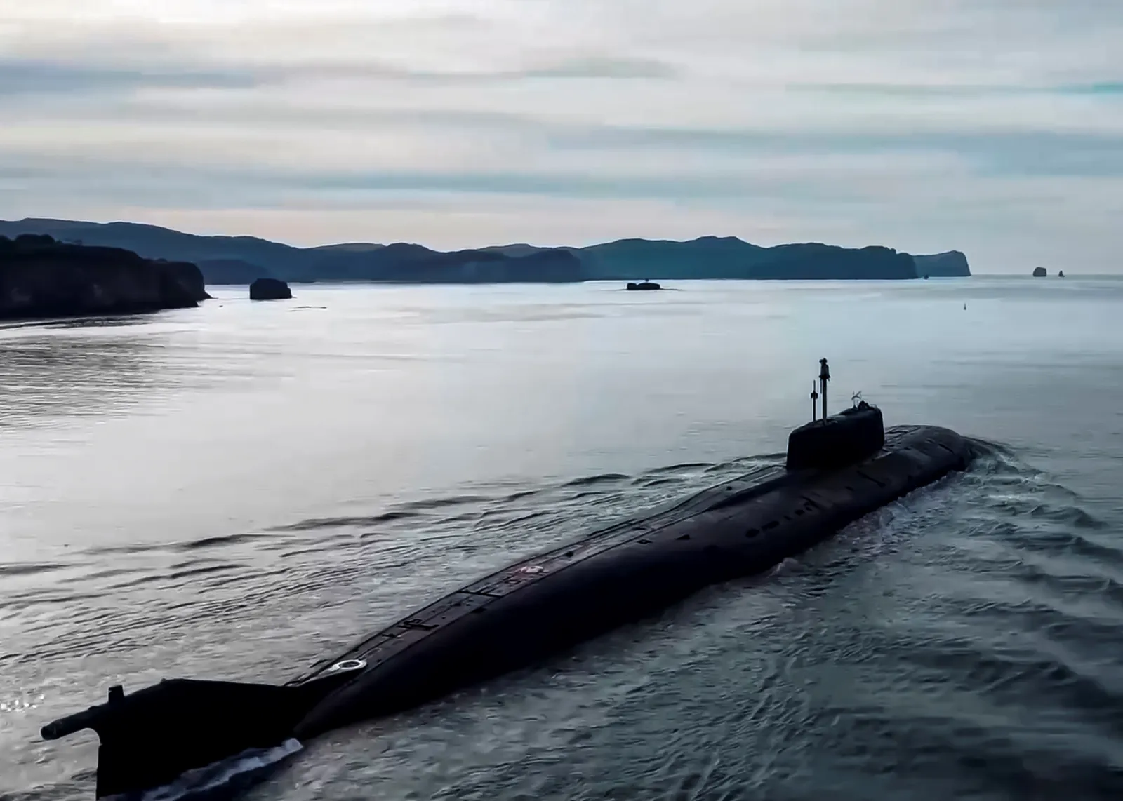 Satellite Imagery Captures Russia’s Pacific Fleet Submarines