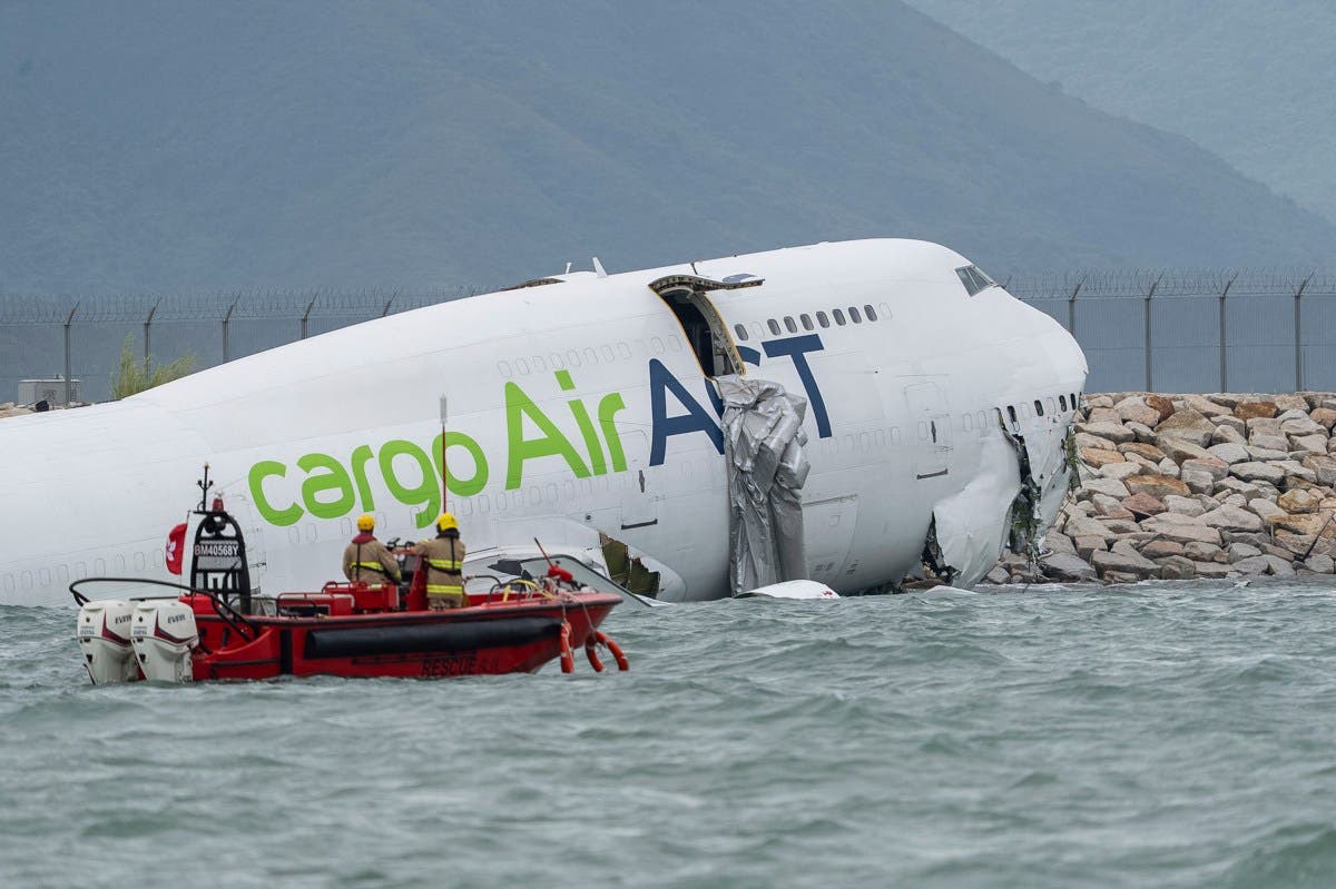 Tragedy in Hong Kong: Cargo Plane Skids Off Runway, Claims Two Lives