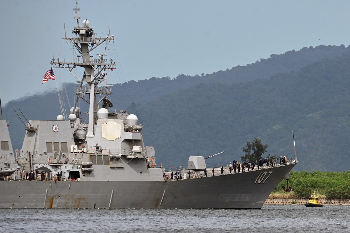 US Warship Arrives on Venezuela&rsquo;s Doorstep